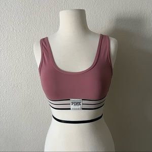 Victorias Secret PINK Ultimate Cross Sides Sports Bra